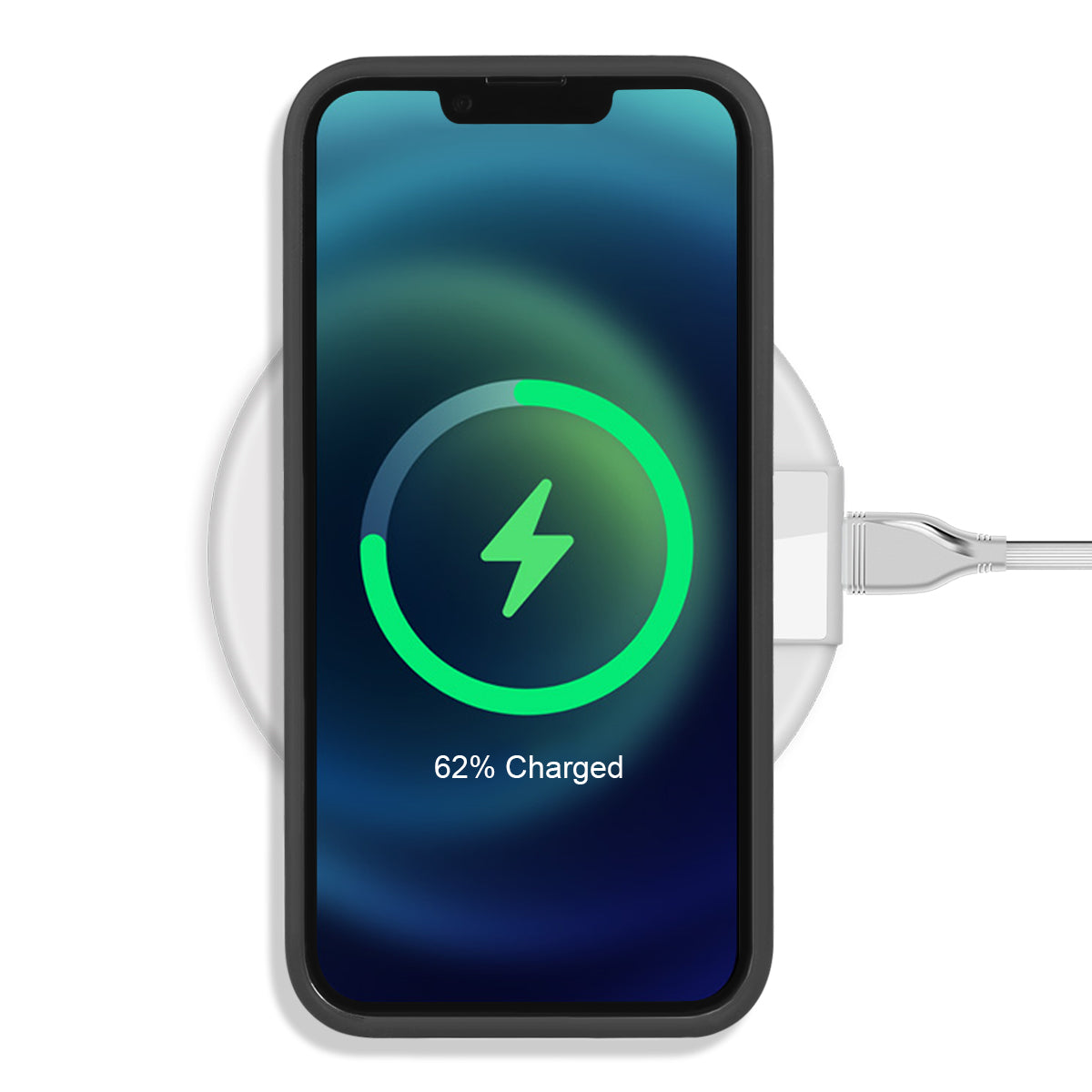 Custodia Rigida In Silicone Per Iphone 13 Pro - Grafite