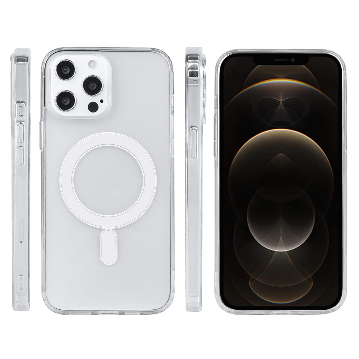 Custodia Magsafe Iphone 12/12Pro - Trasparente