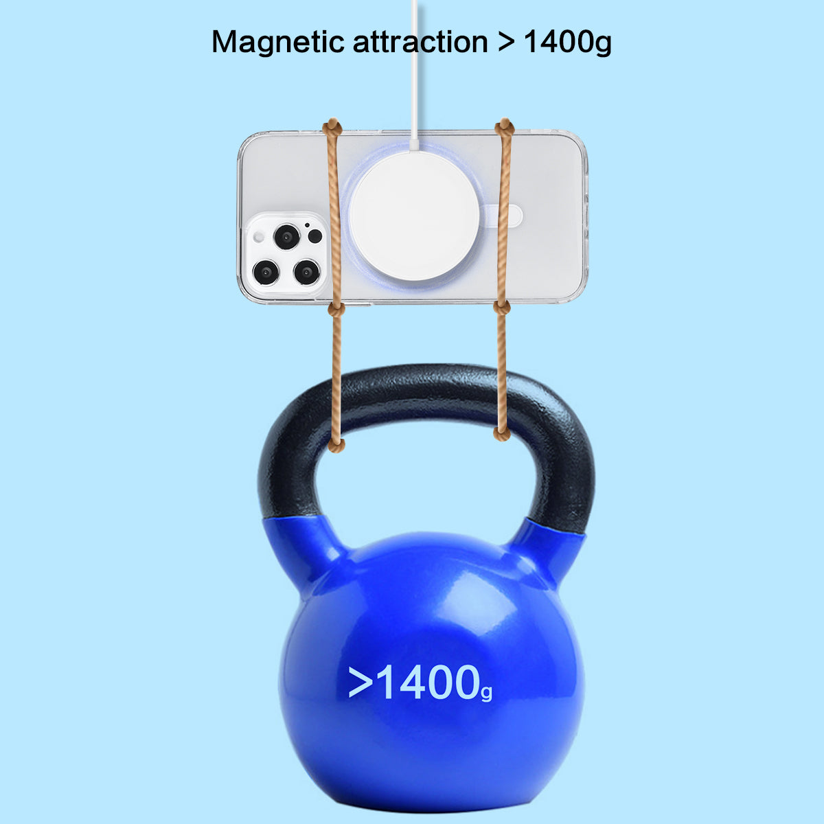 Custodia Magsafe Iphone 12/12Pro - Trasparente