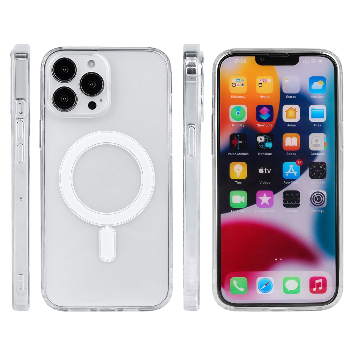 Custodia Magsafe 13 Pro Max - Trasparente