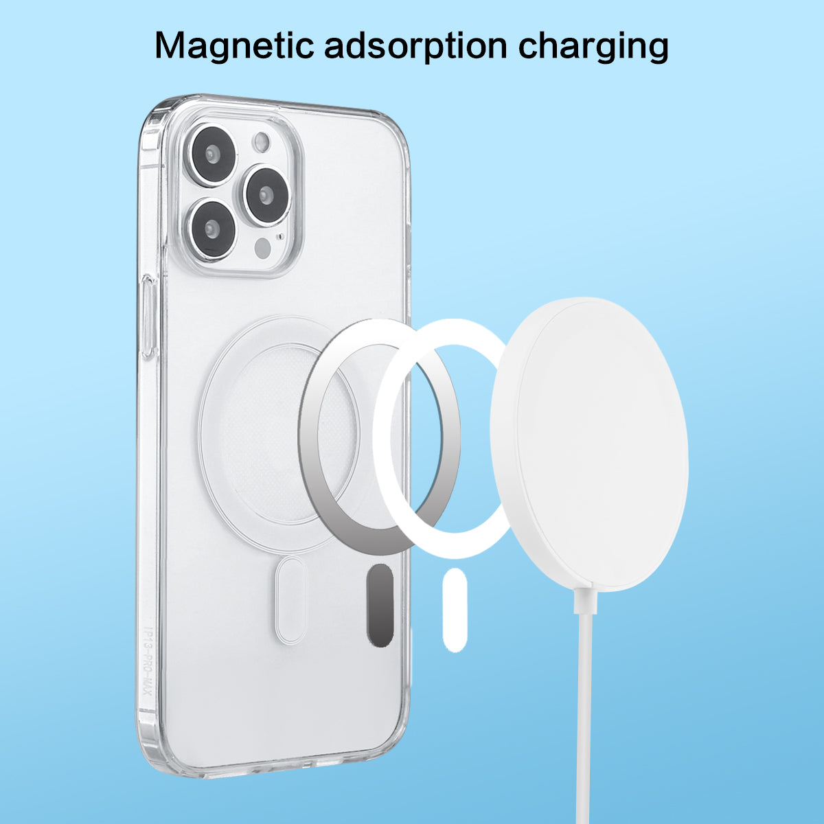Custodia Magsafe 13 Pro Max - Trasparente