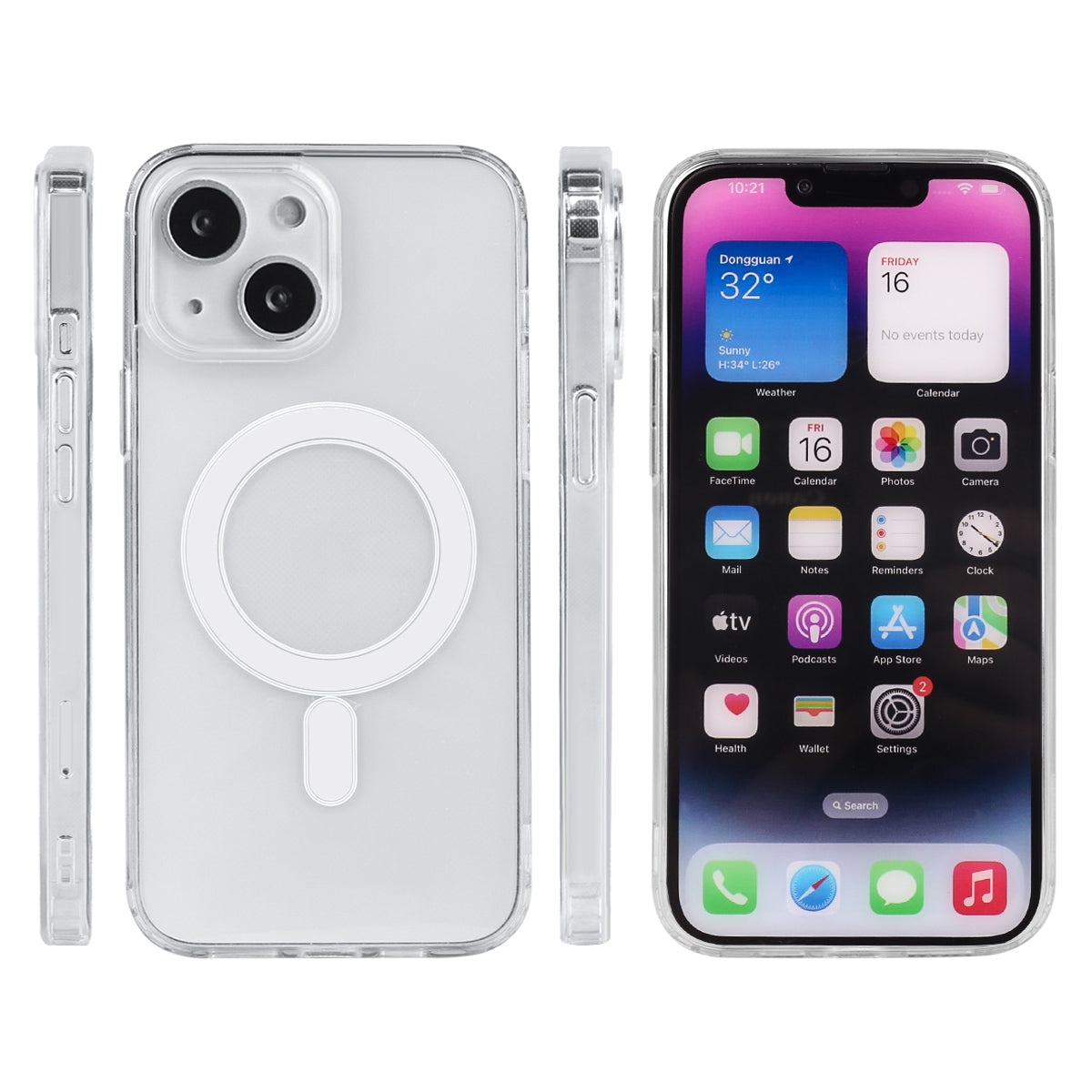 Custodia Magsafe Iphone 14 - Trasparente