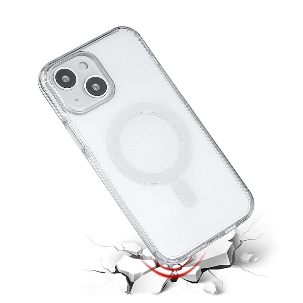 Custodia Magsafe Iphone 14 Plus - Trasparente