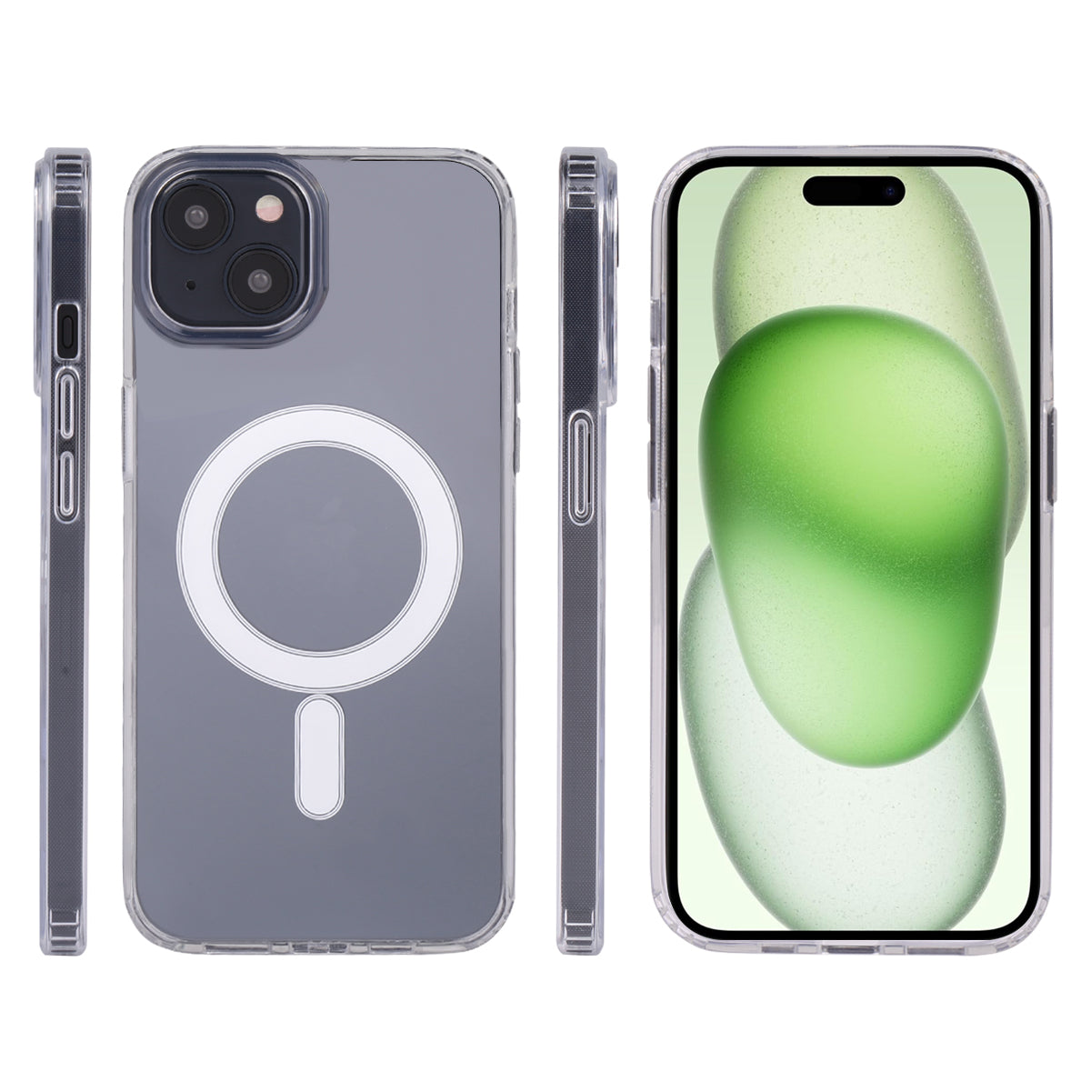 Custodia Magsafe Iphone 15 Plus - Trasparente