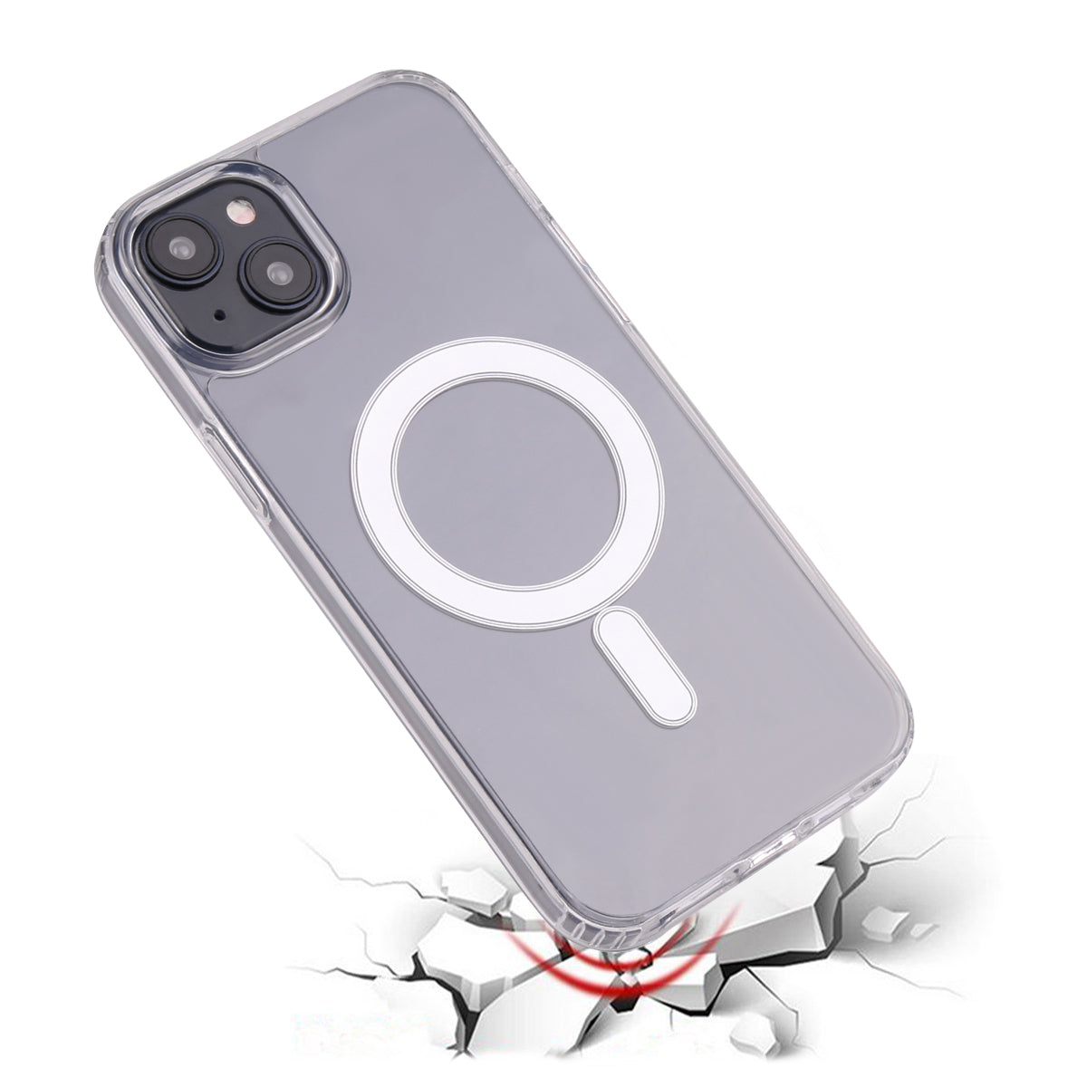 Custodia Magsafe Iphone 15 Plus - Trasparente