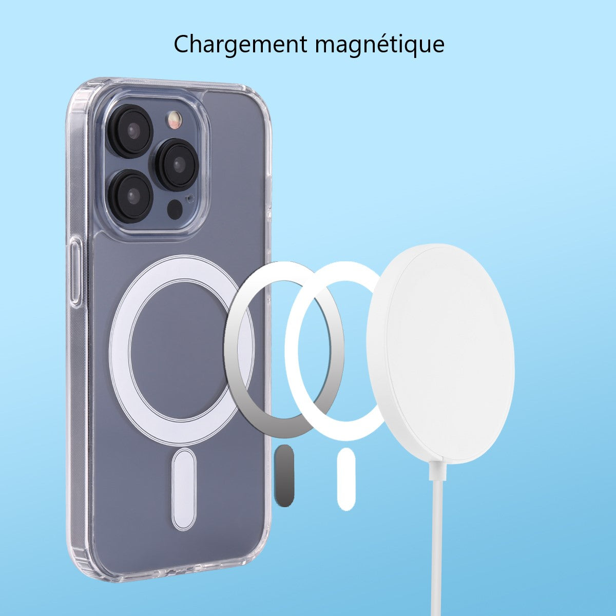 Custodia Magsafe Iphone 15 Pro - Trasparente