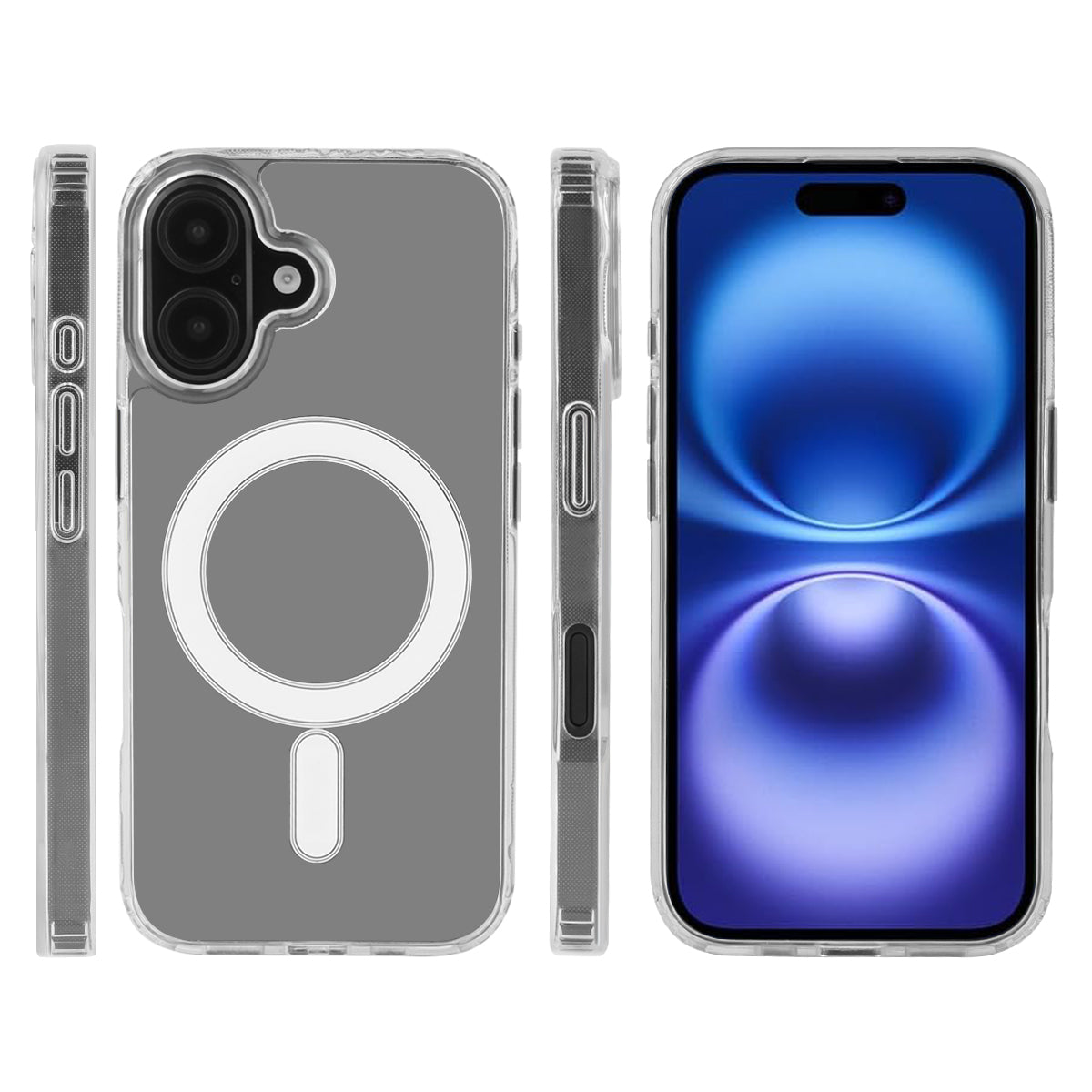 Custodia Magsafe Iphone 16 - Trasparente