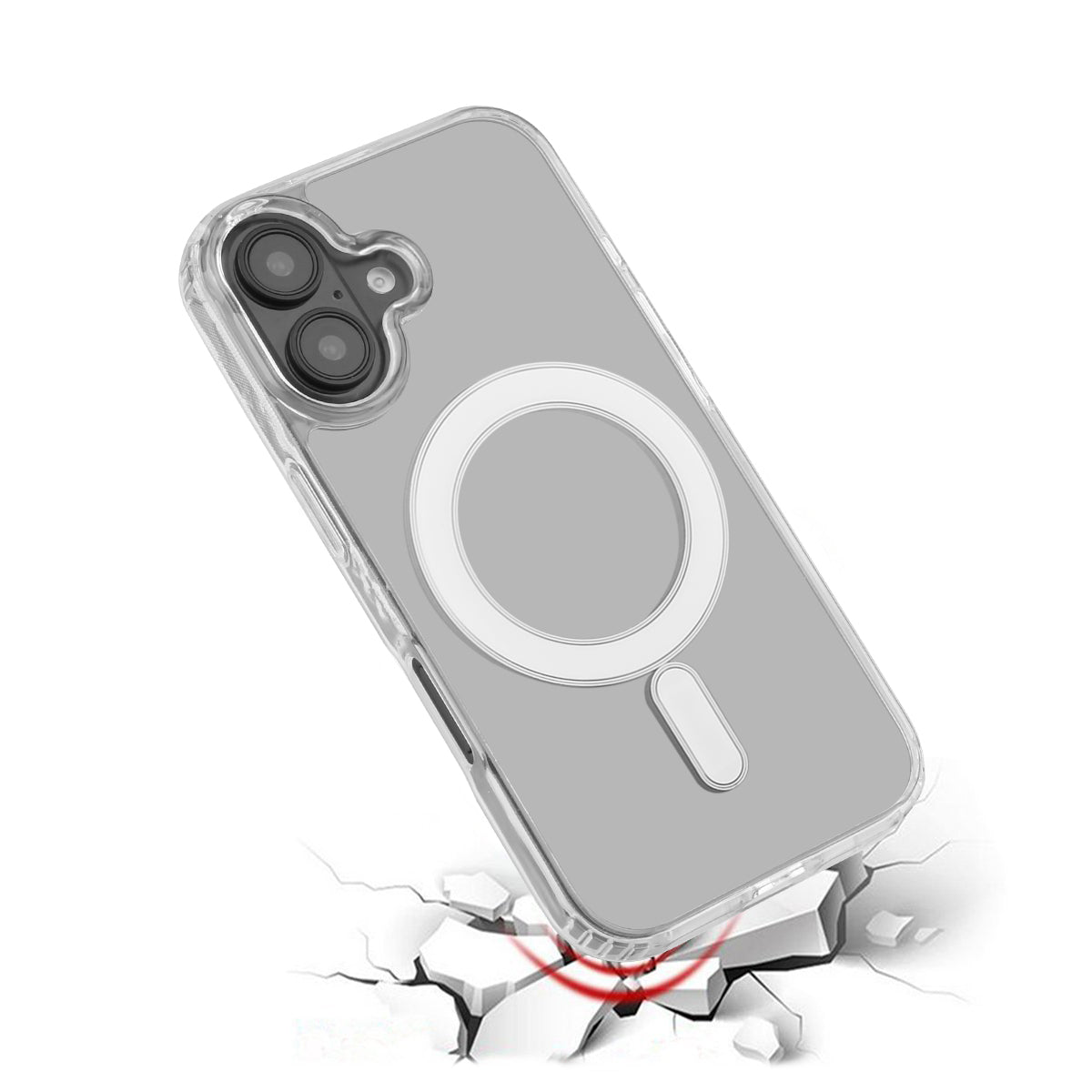 Custodia Magsafe Iphone 16 - Trasparente