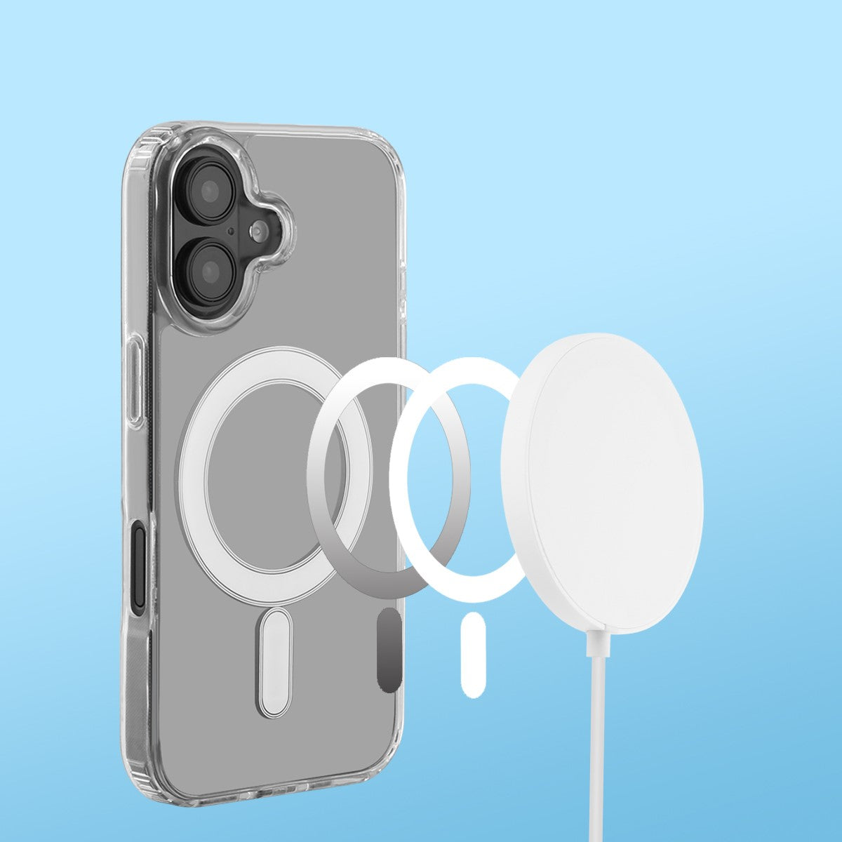 Custodia Magsafe Iphone 16 - Trasparente