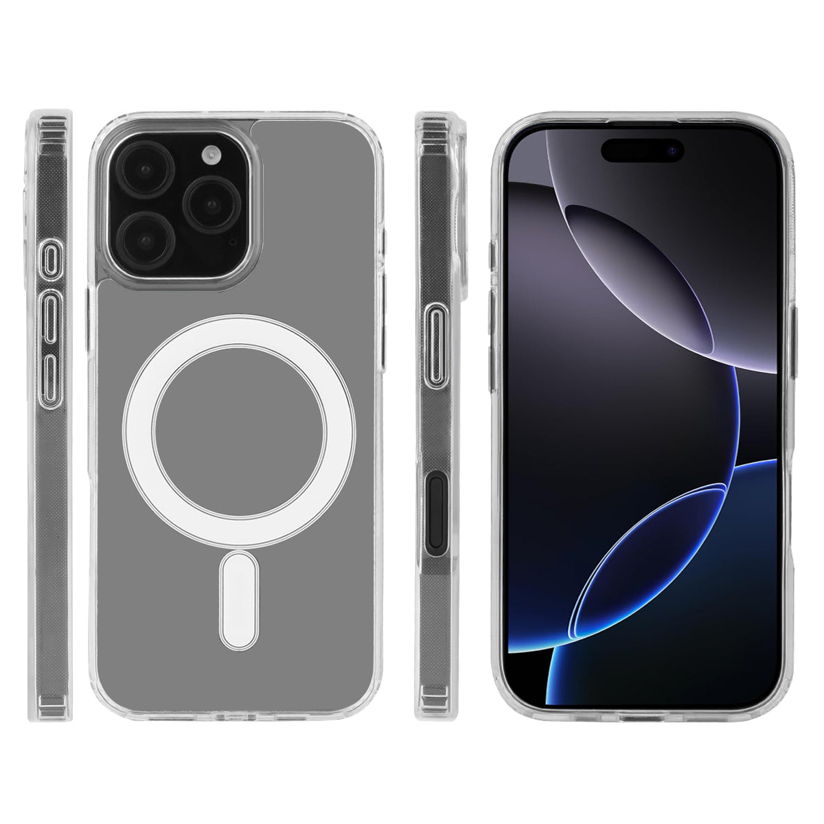 Custodia Magsafe Iphone 16Pro - Trasparente