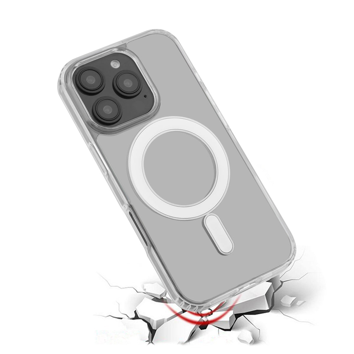 Custodia Magsafe Iphone 16Pro - Trasparente