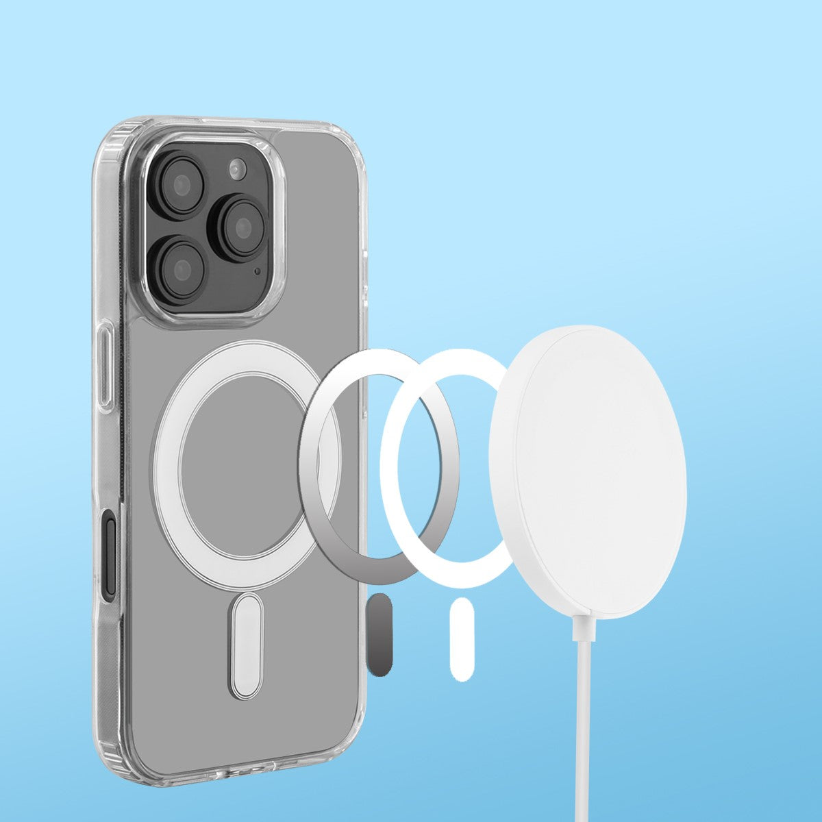 Custodia Magsafe Iphone 16Pro - Trasparente