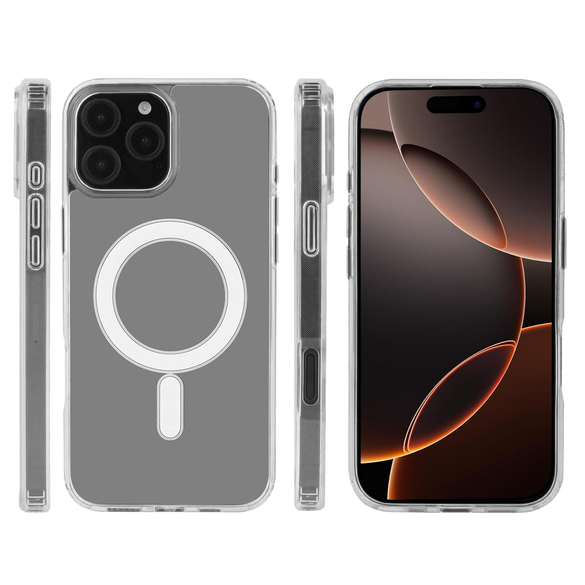 Custodia Magsafe Iphone 16Pro Max - Trasparente