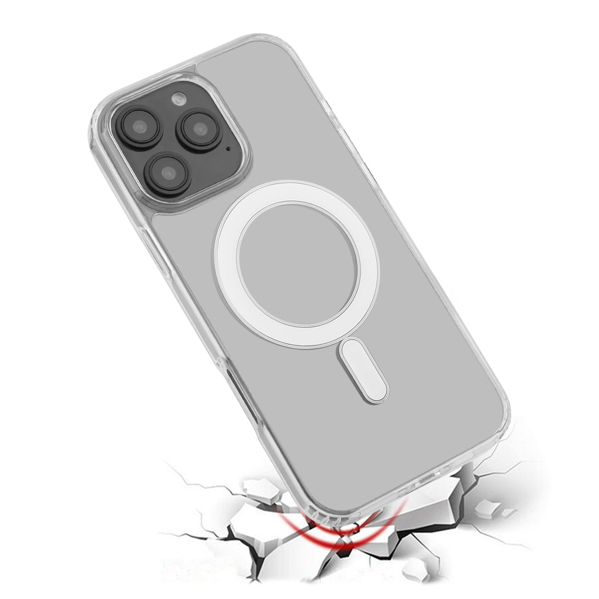 Custodia Magsafe Iphone 16Pro Max - Trasparente