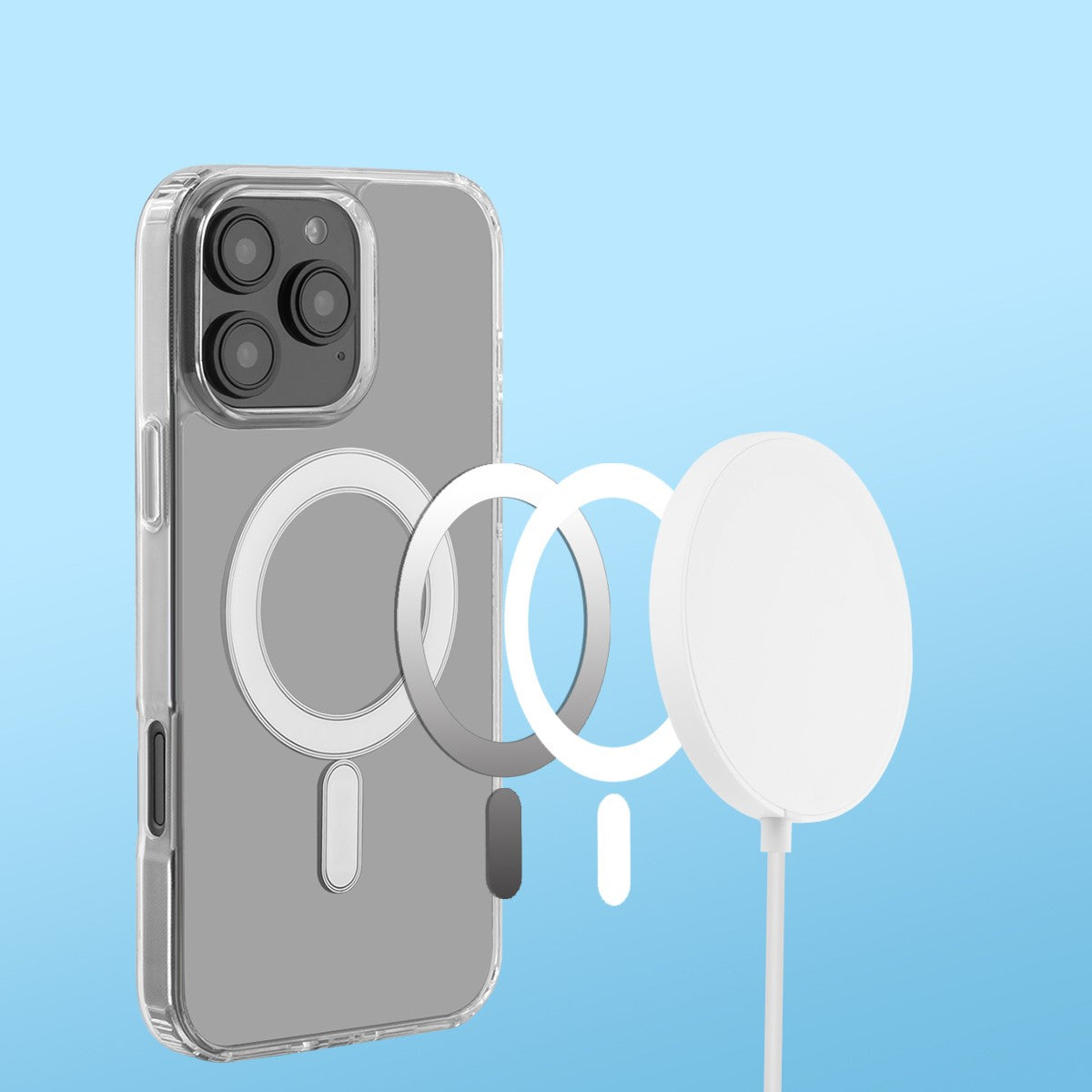 Custodia Magsafe Iphone 16Pro Max - Trasparente