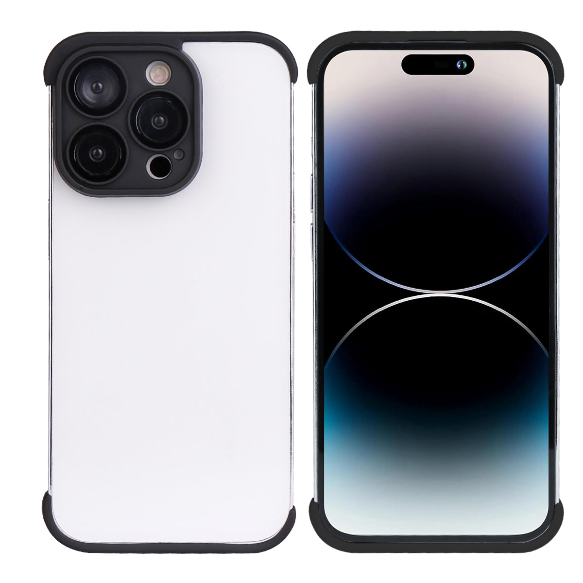 Custodia Adesiva Iphone 14 Pro - Nero