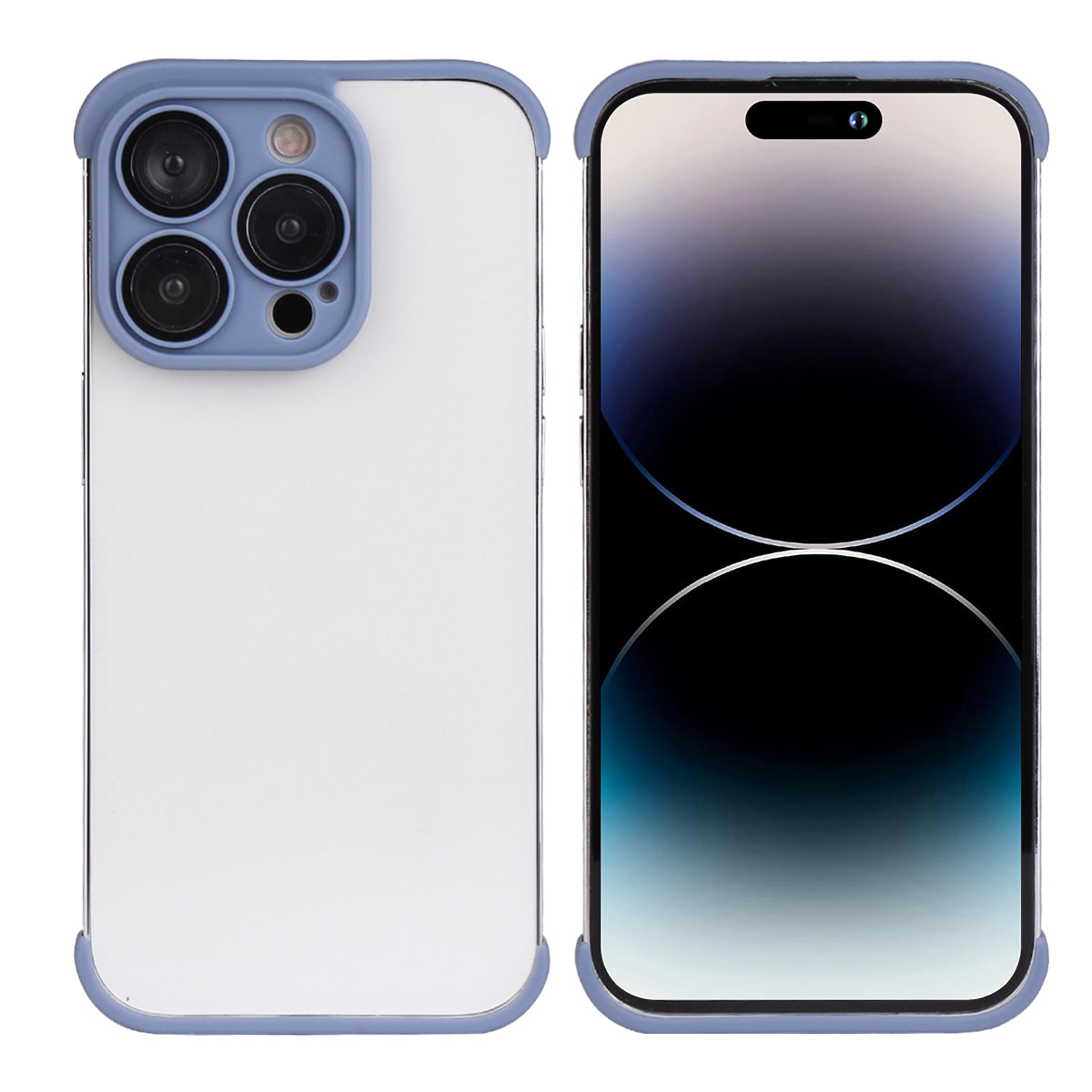 Custodia Adesiva Iphone 14 Pro - Blu