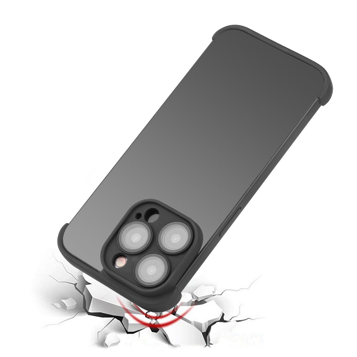 Custodia Adesiva Iphone 15 Pro - Nero