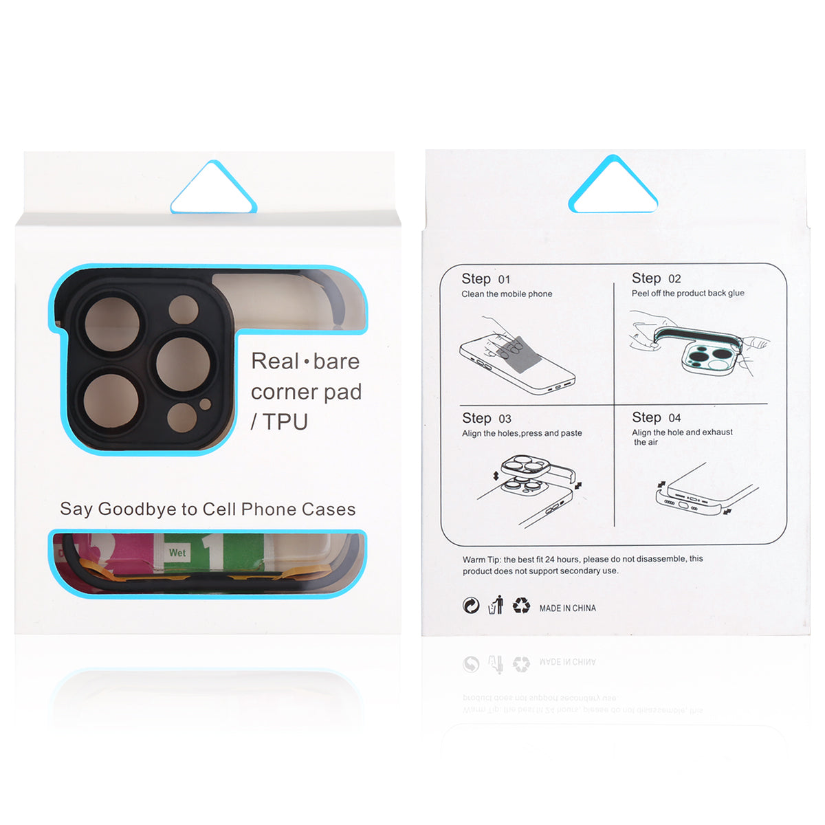 Custodia Adesiva Iphone 15 Pro - Nero