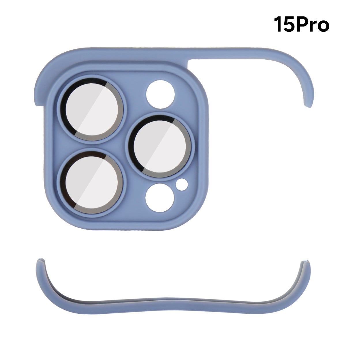 Custodia Adesiva Iphone 15 Pro - Blu