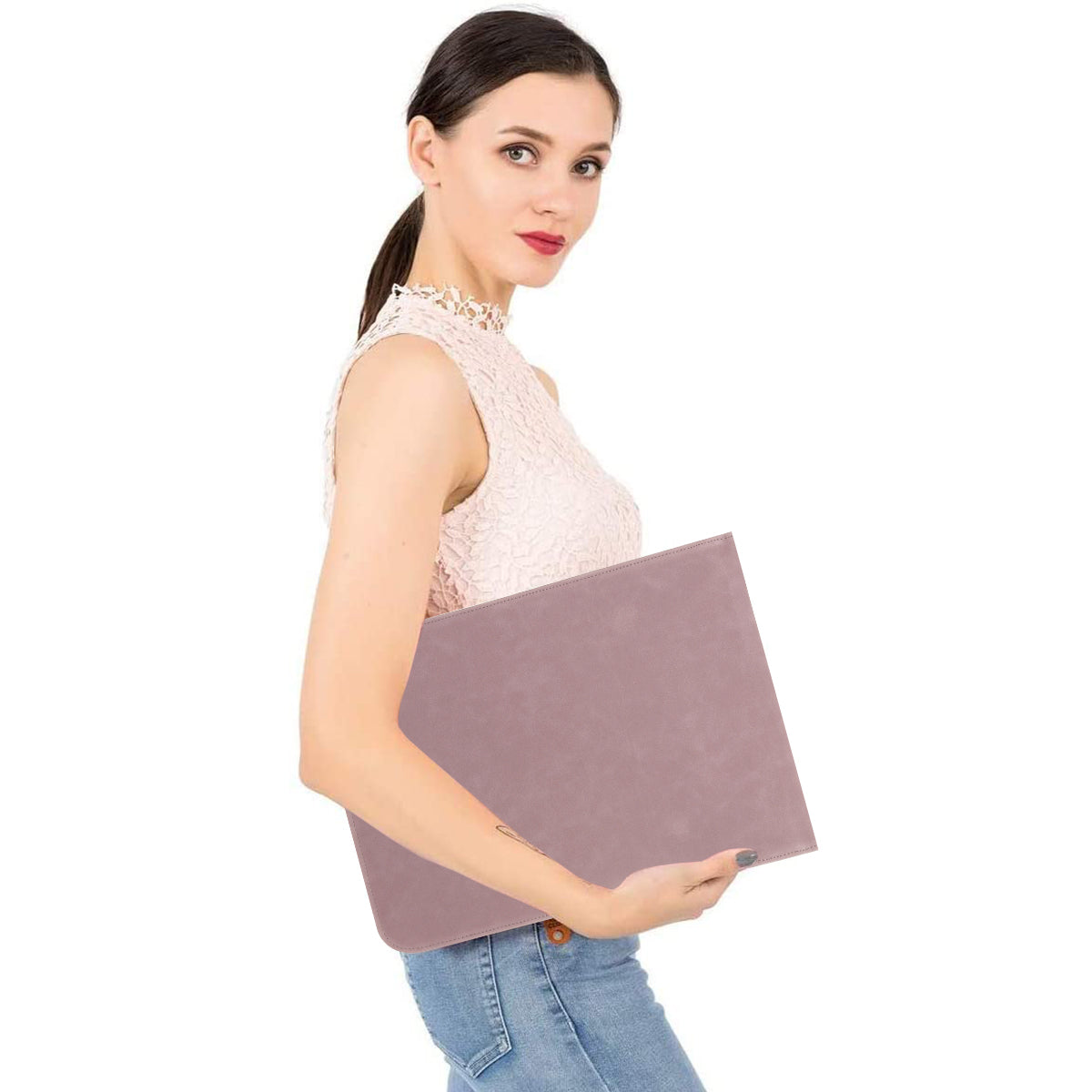 Custodia Di Protezione Per Tablet, Computer Da 13.3 A 15.4" - Rosa Chiaro