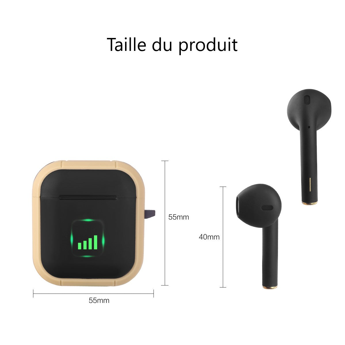 Auricolari Bluetooth Senza Fili - Oro