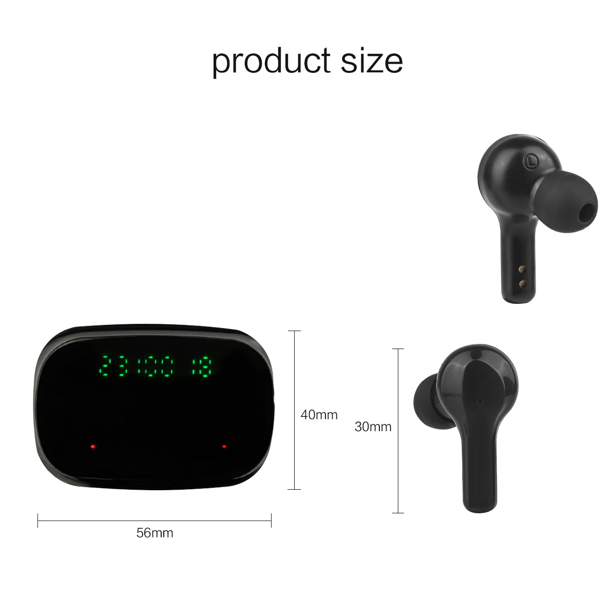 Cuffie Bluetooth - Nero