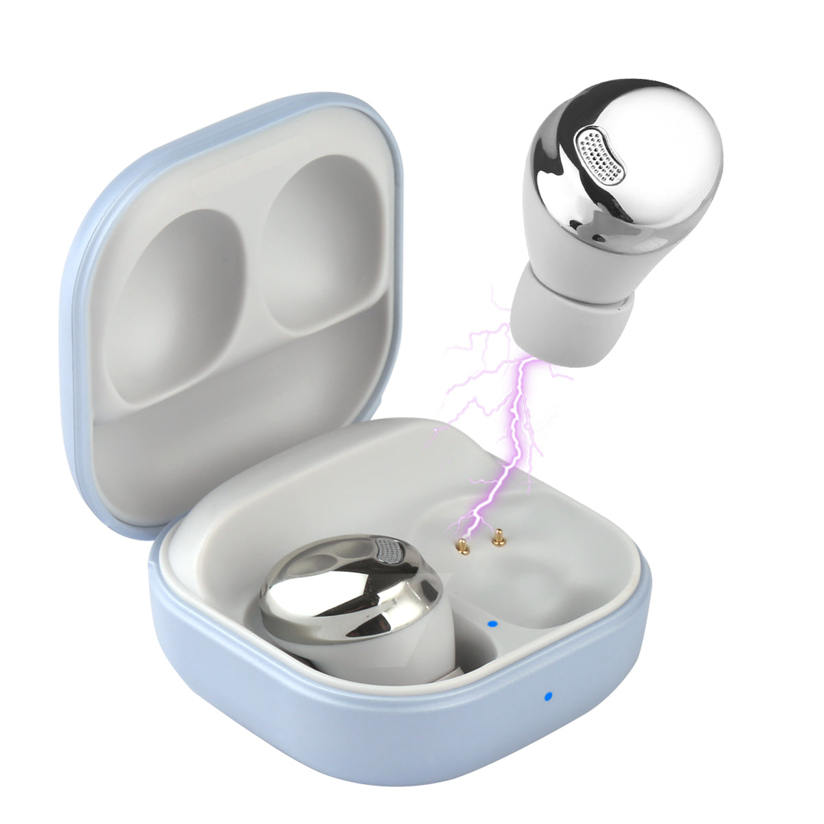 Auricolari Bluetooth Senza Fili - Argento