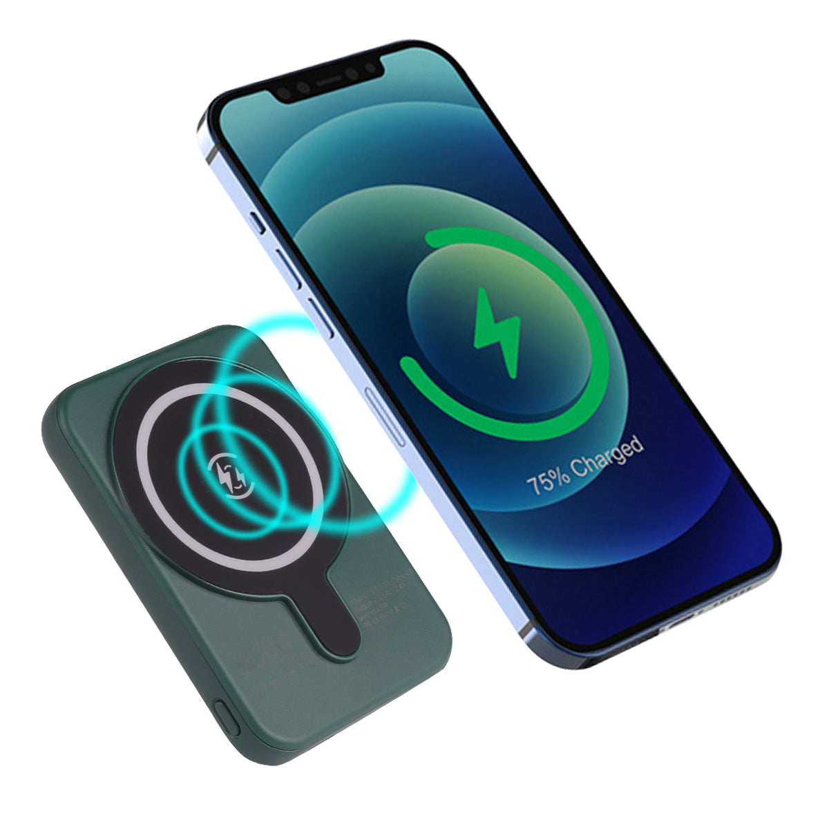 Batteria Esterna 5000 Mah Magsafe - Verde