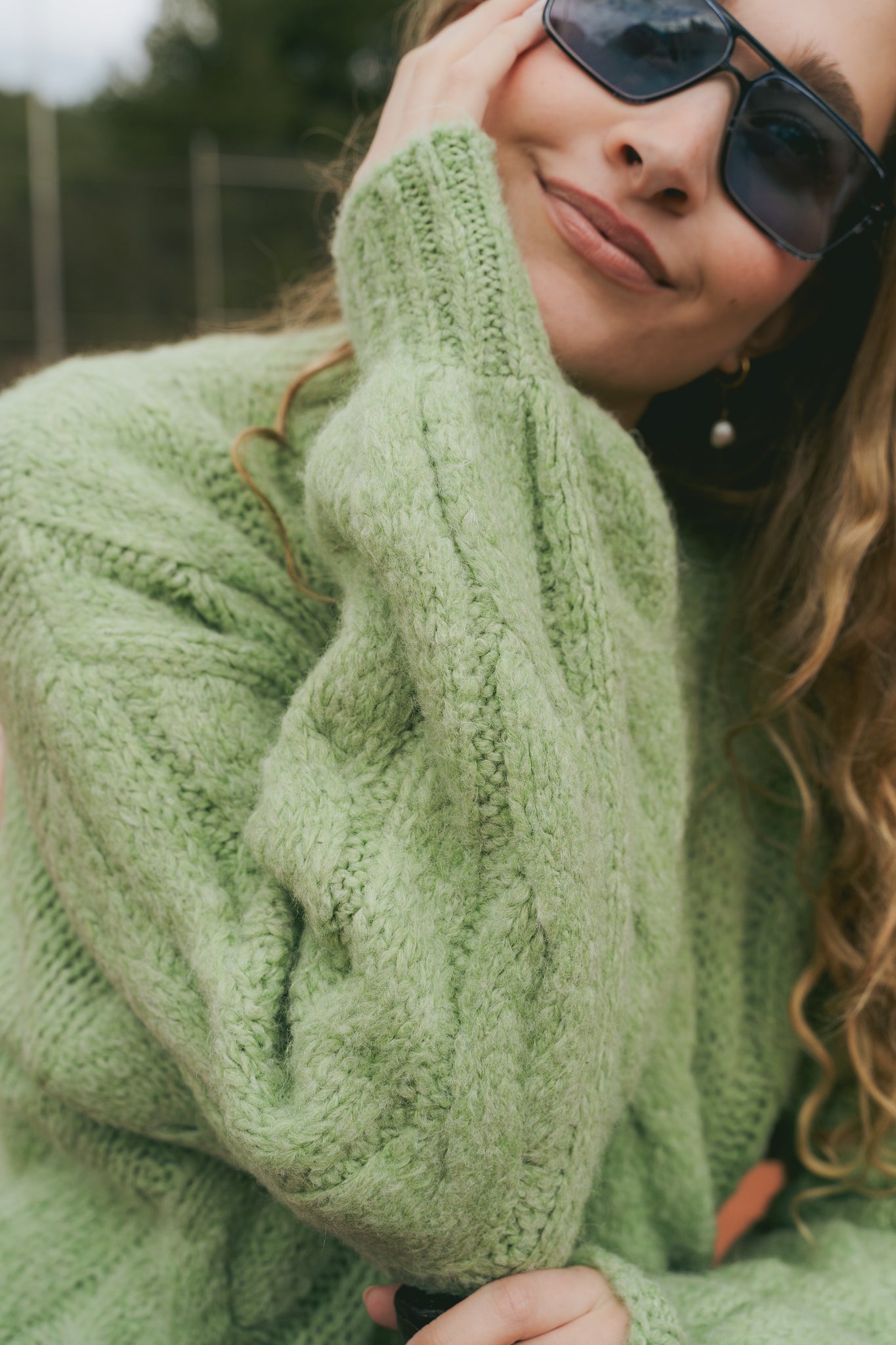 Maglione Verde Chiara