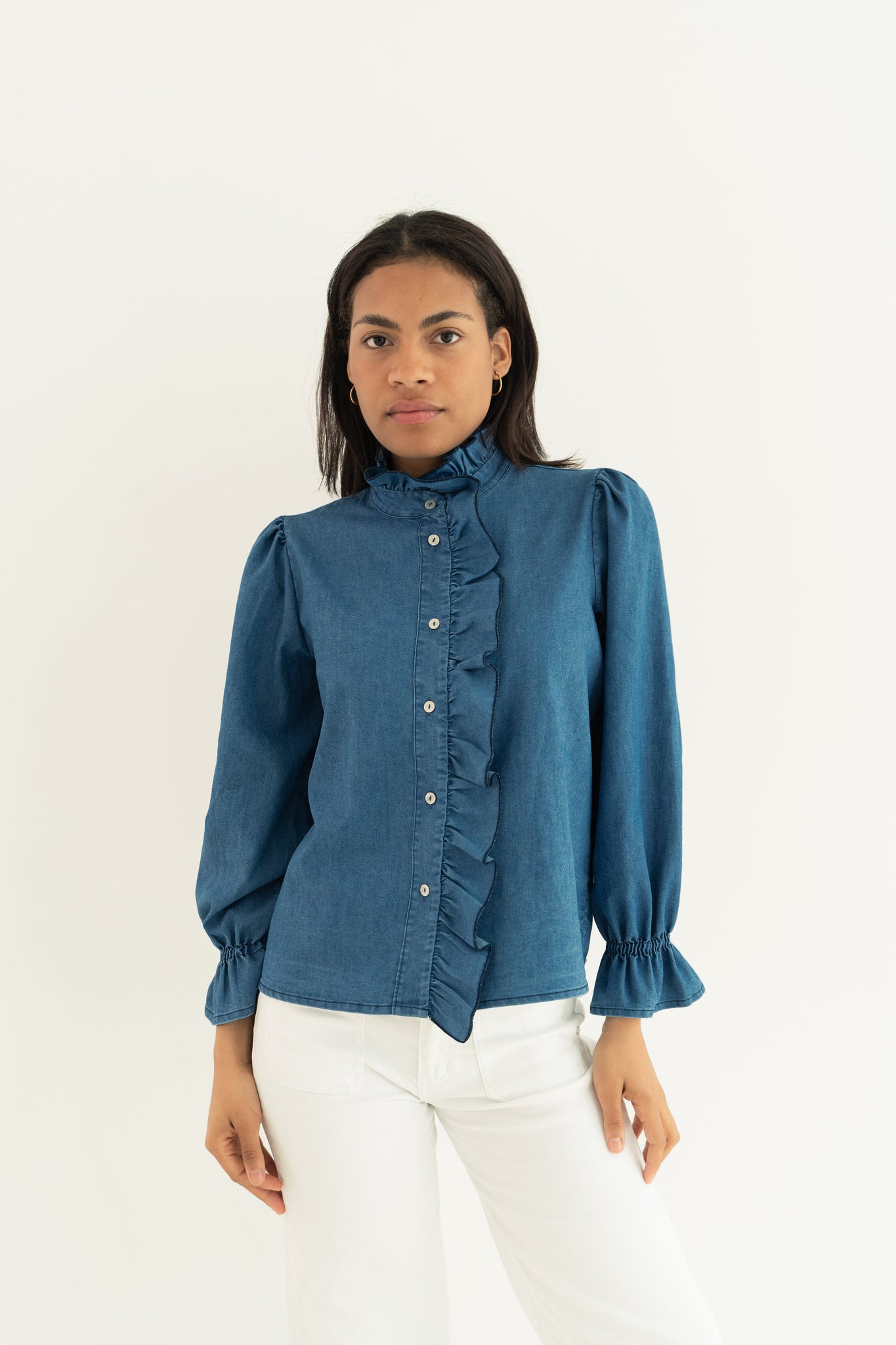 Camicetta in denim Gala