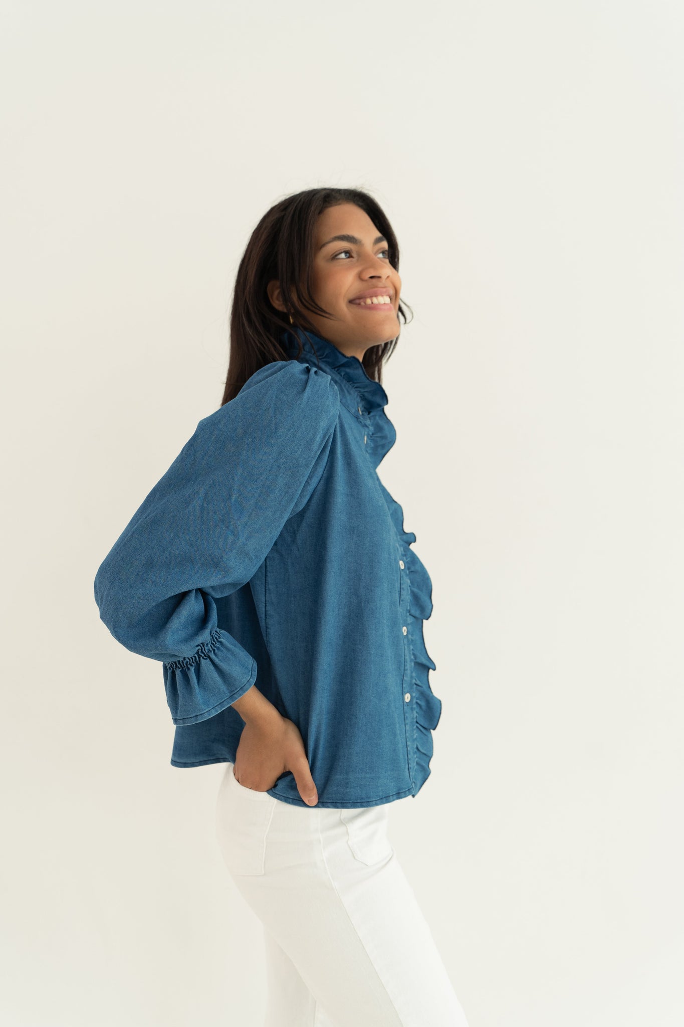 Camicetta in denim Gala