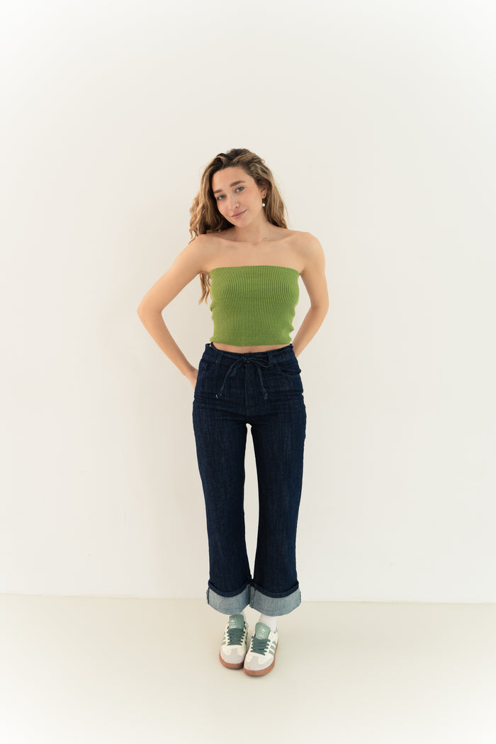 Top verde di Inés