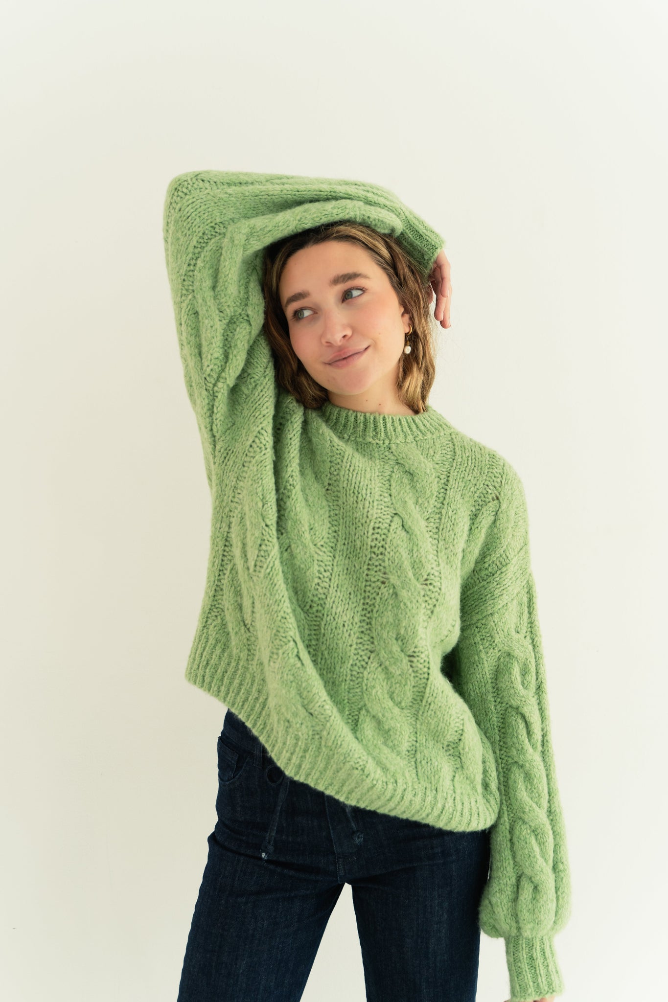 Maglione Verde Chiara