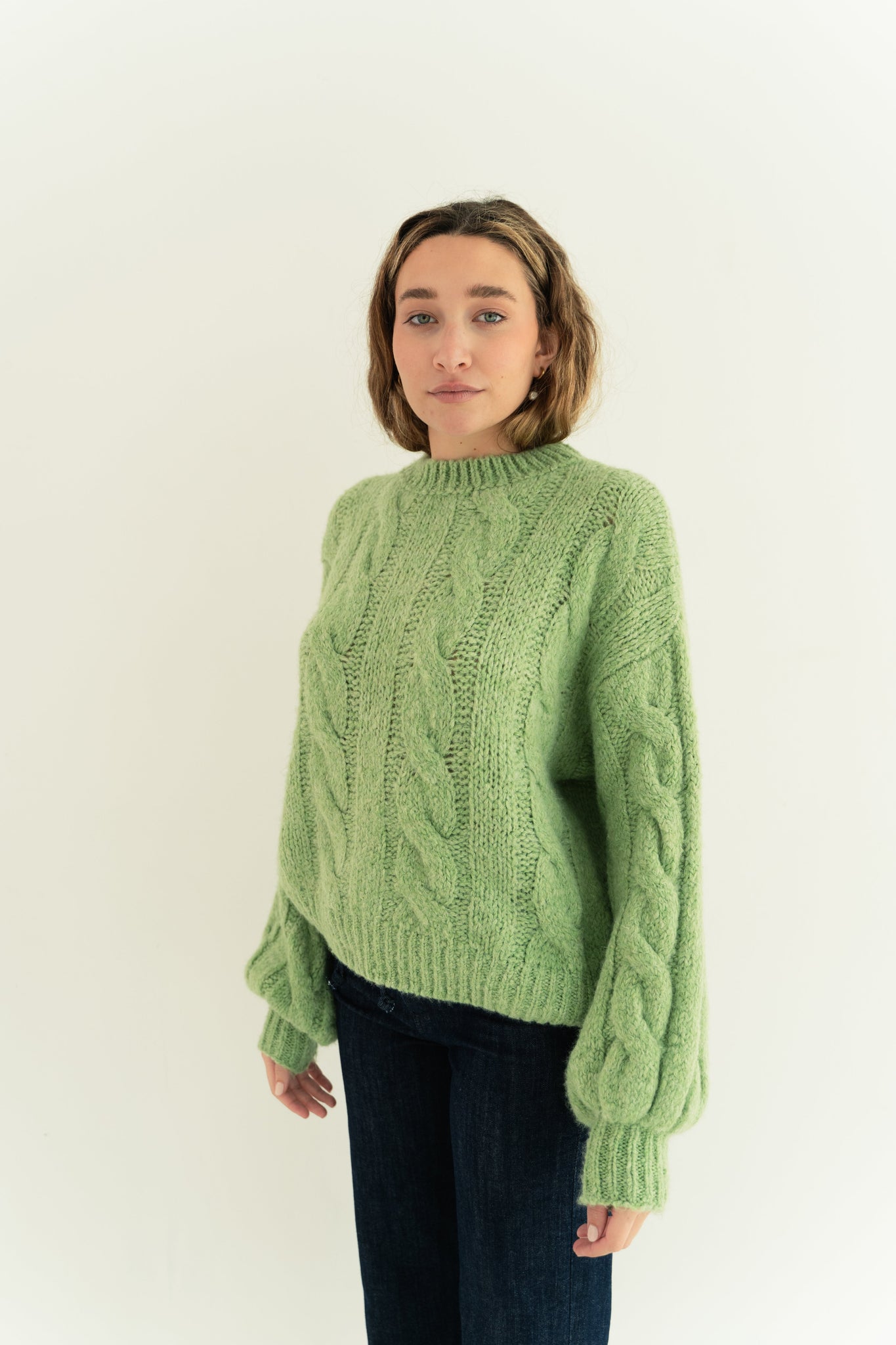 Maglione Verde Chiara