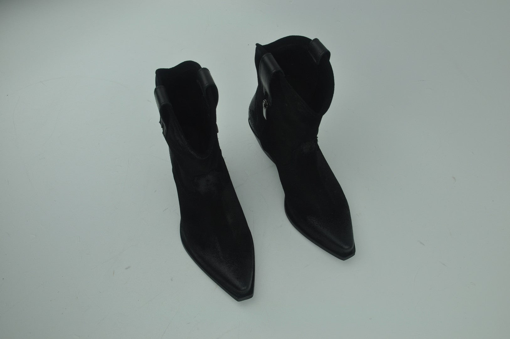 DX 212 B CAMOSCIO INGRASSATO NERO