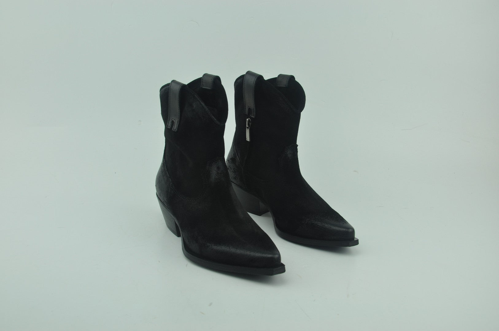 DX 212 B CAMOSCIO INGRASSATO NERO