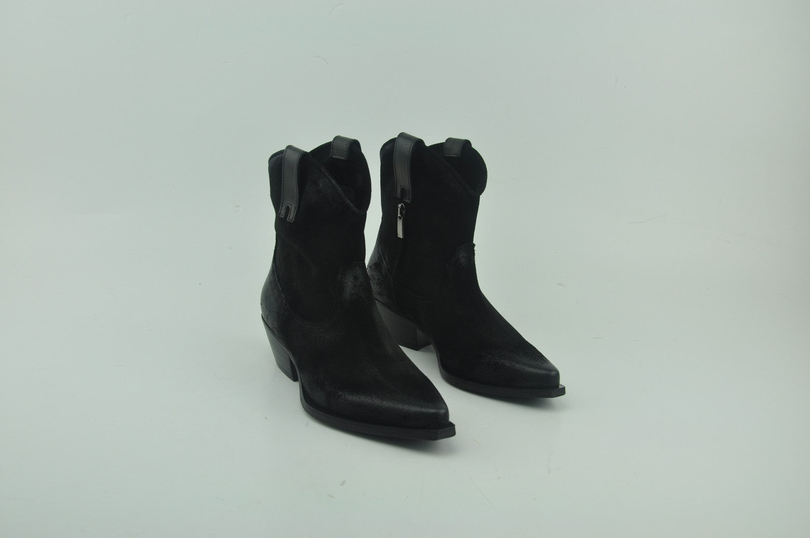 DX 212 B CAMOSCIO INGRASSATO NERO