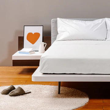 Lenzuolo sopra Cotone - Bianco