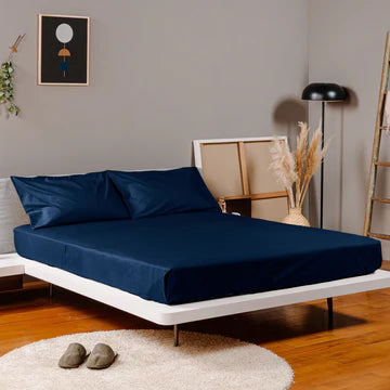 Lenzuolo sopra Cotone - Blu Notte