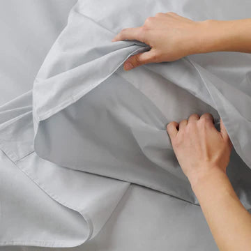 Completo All-in Percalle - Grigio Perla