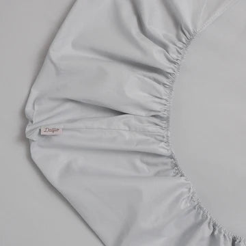 Lenzuolo sotto con angoli Cotone - Grigio Perla