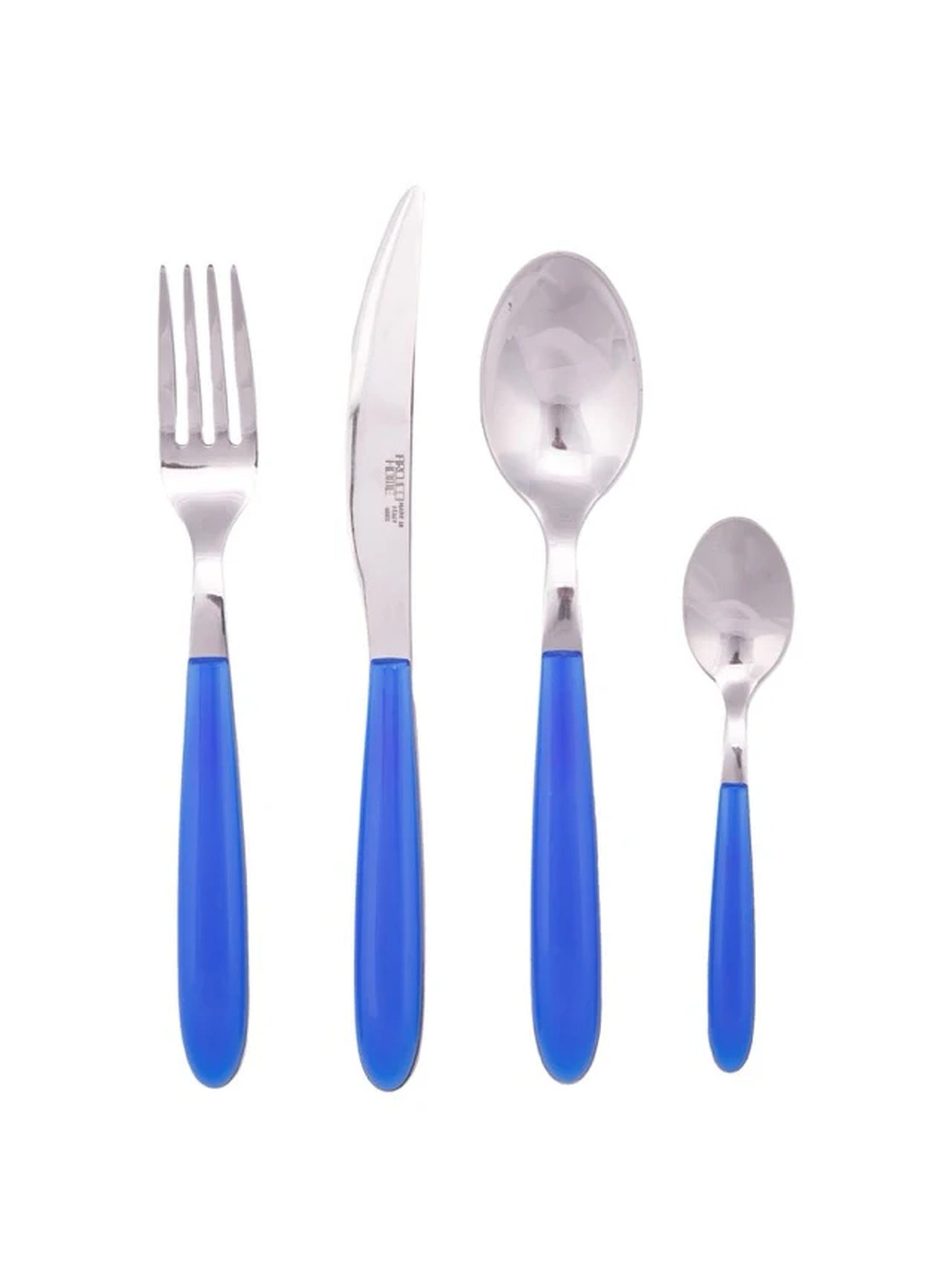 DROP Set Posate 24 Pz Blu