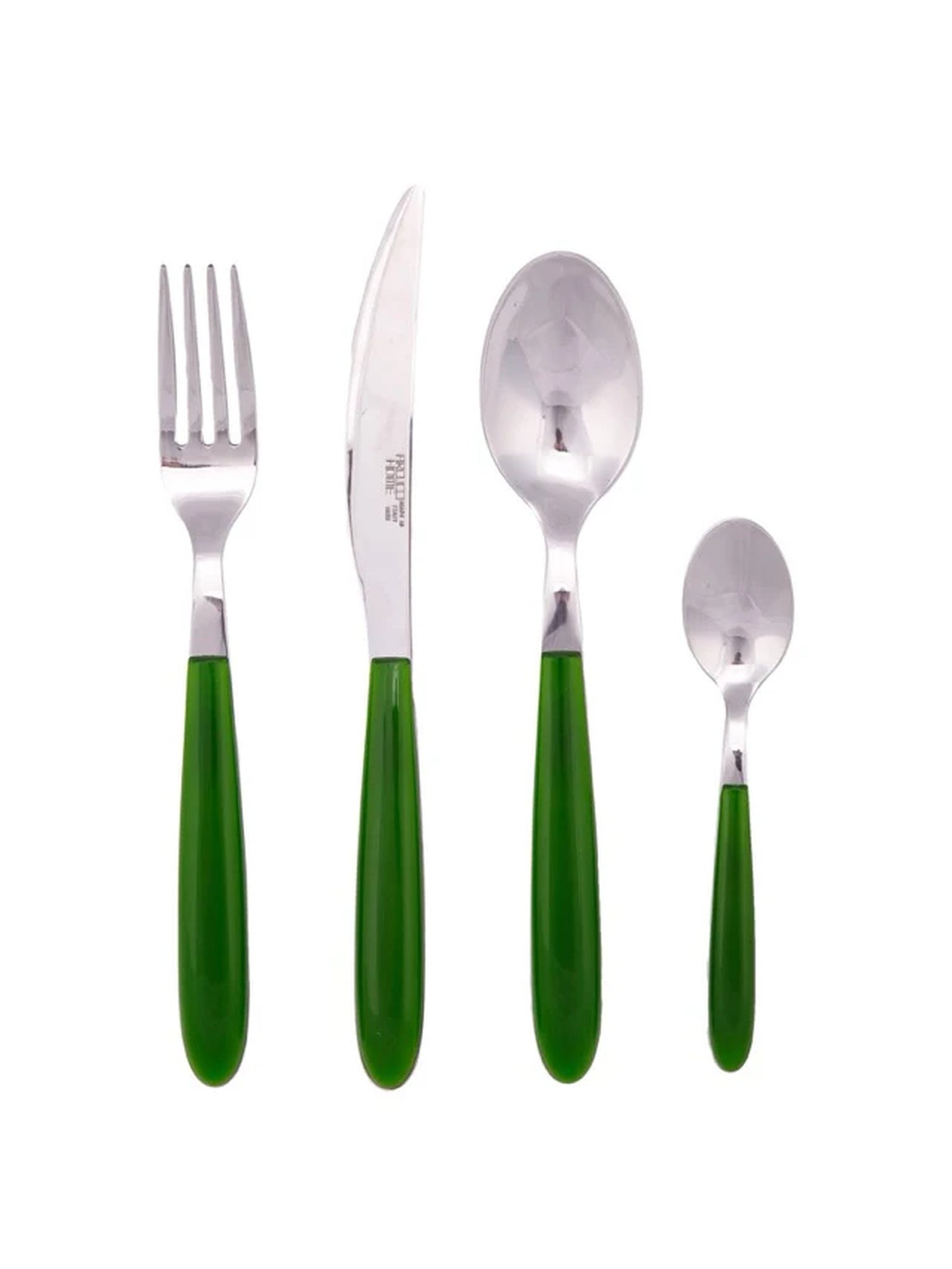 DROP Set Posate 24 Pz Verde