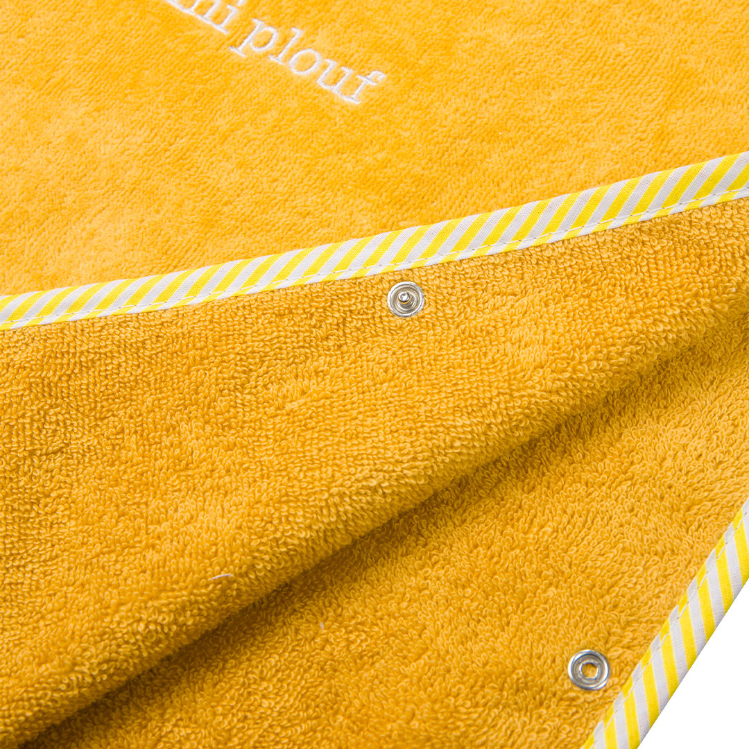 MINI PLOUF SAFFRON PONCHO TOWEL