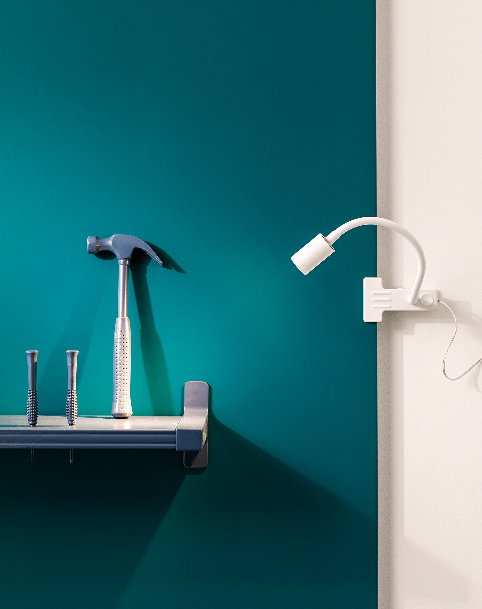 Lampada Morsetto Led Nero FRINGE - Nero