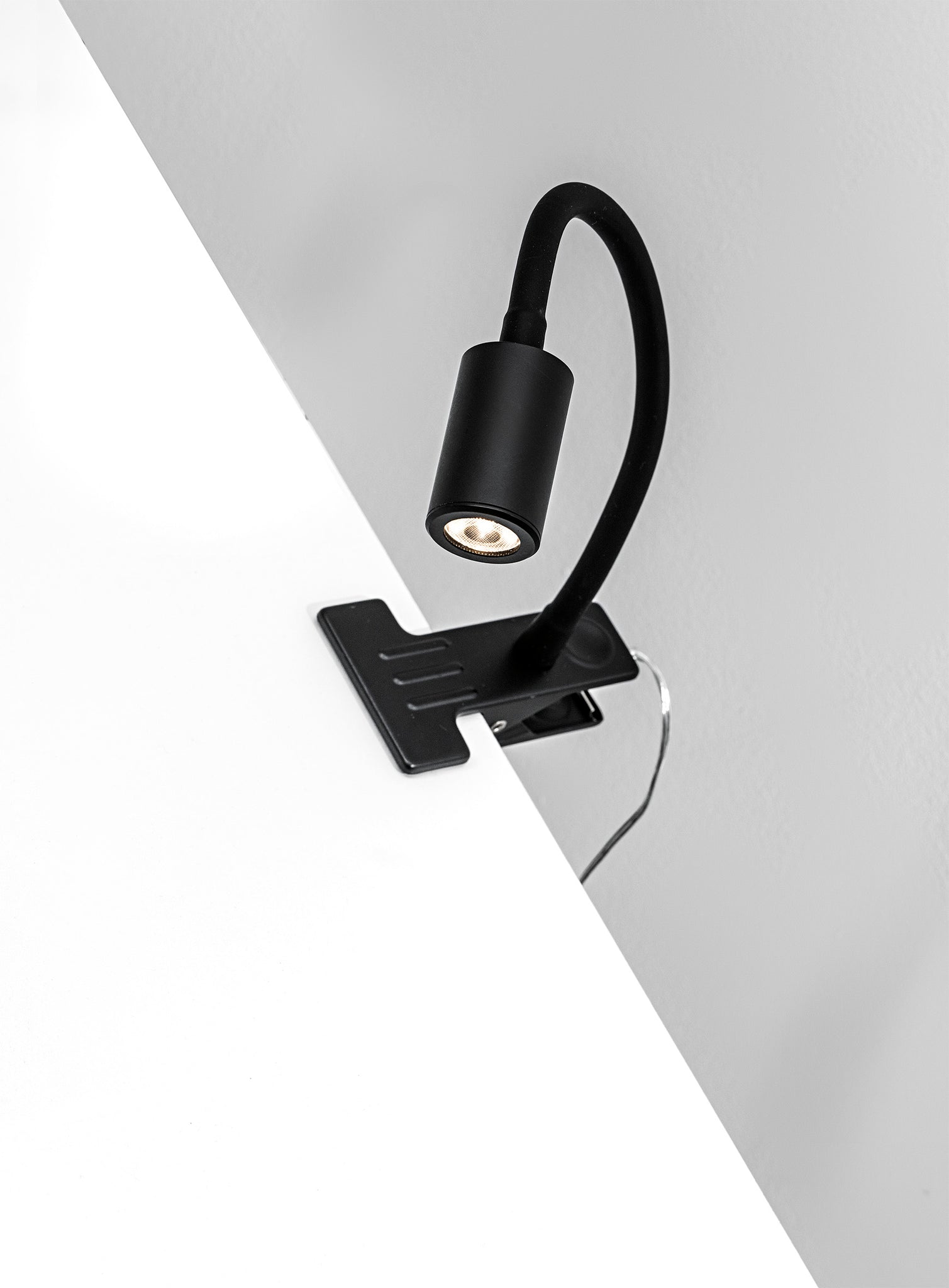 Lampada Morsetto Led Nero FRINGE - Nero