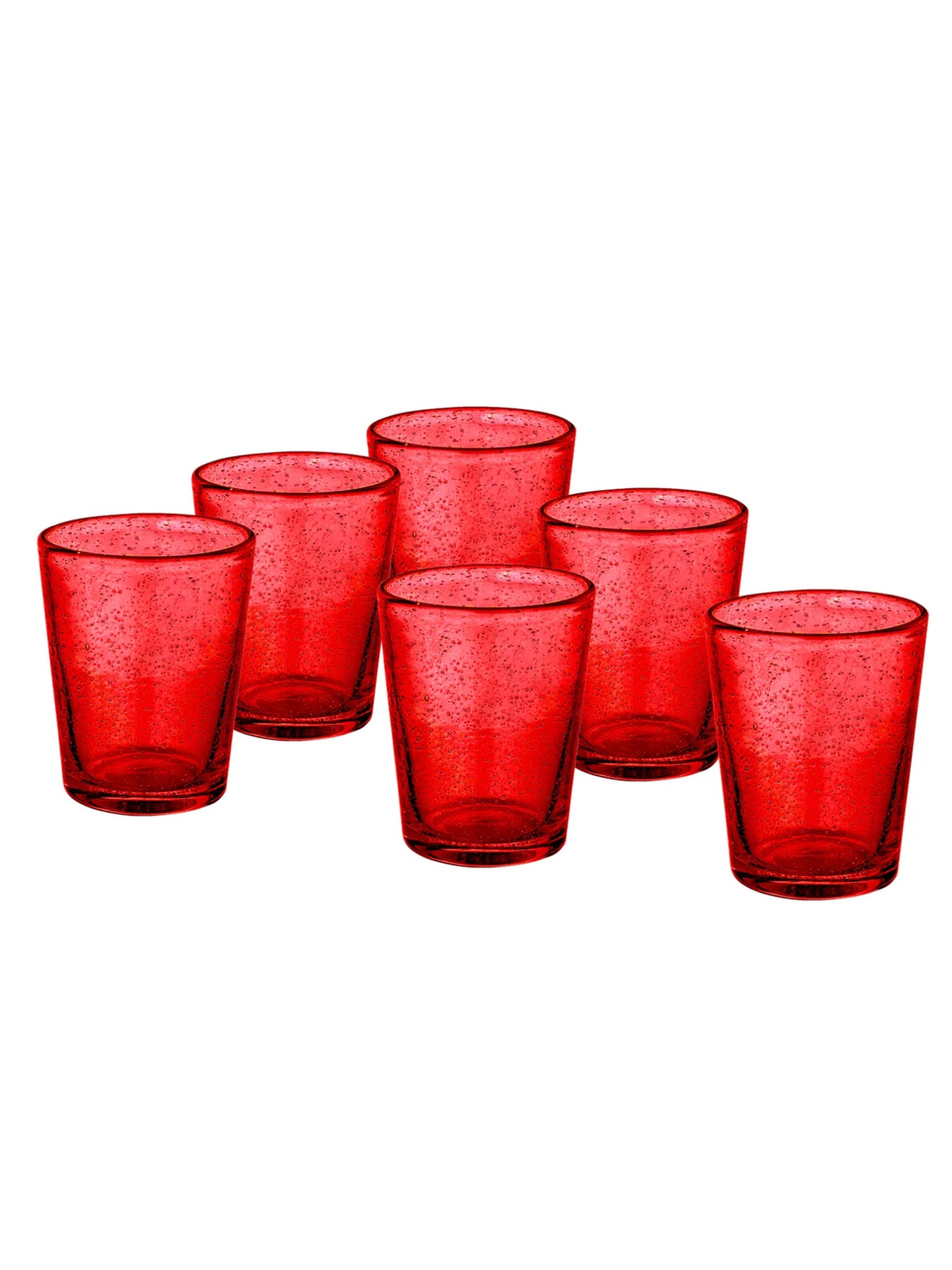 MATERA Set 6 Tumbler Rosso