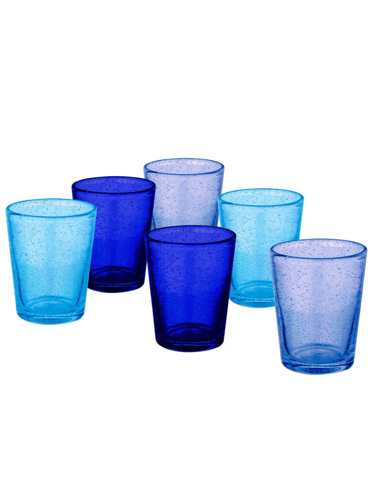 MATERA Set 6 Tumbler Multicolor Blu