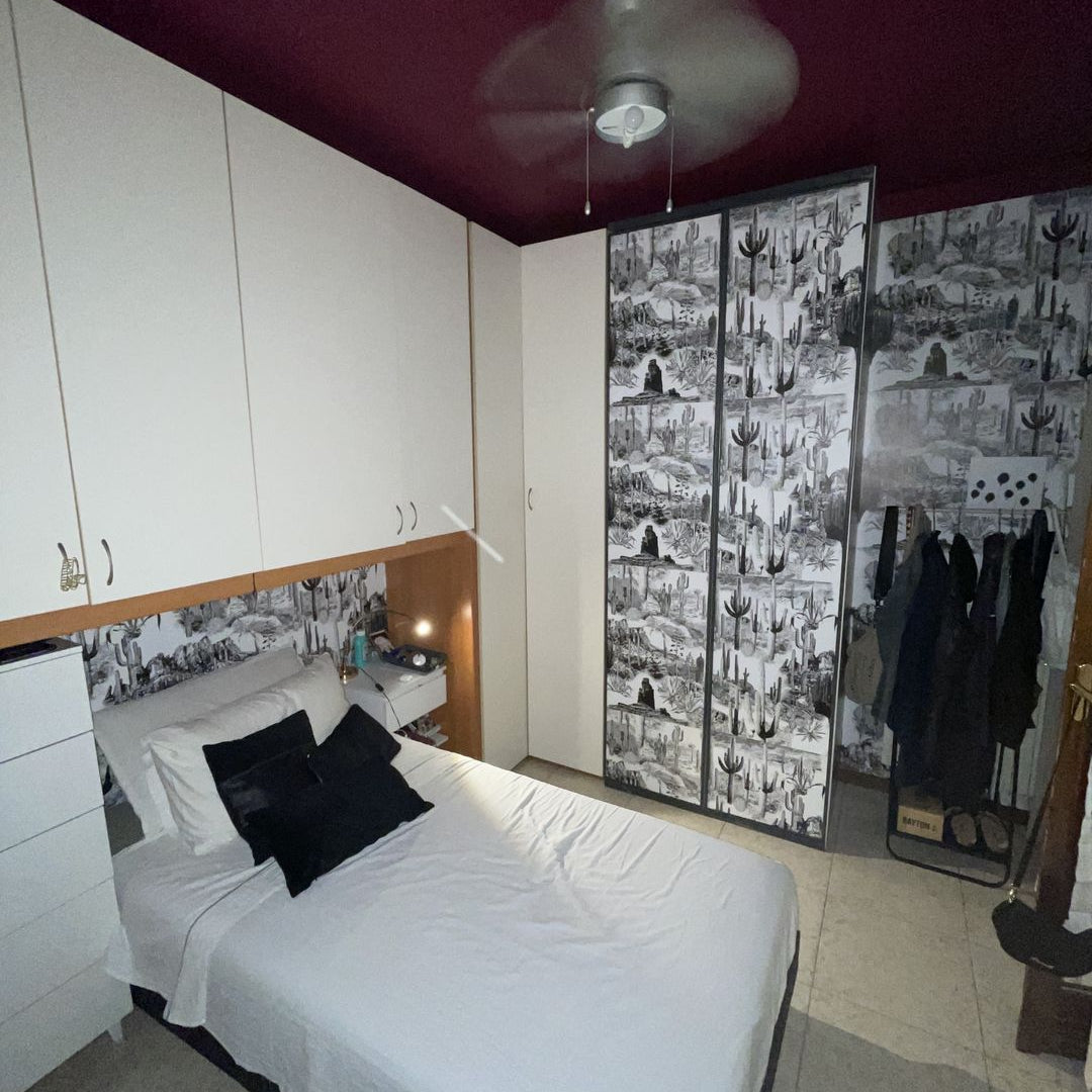 Carta da Parati Western per Rivestire Armadi e Pareti - 4 fogli - 2,80 mq